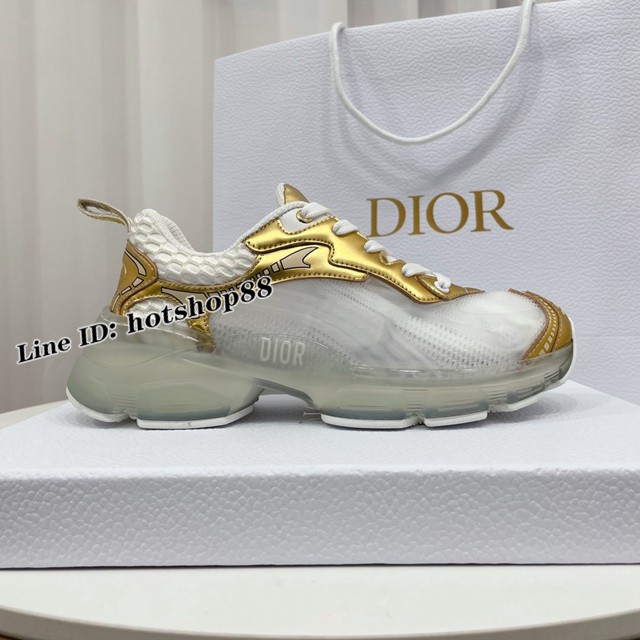 Dior2022早春最新款運動鞋 透視Bling Bling 迪奧女士休閒鞋 dx1908